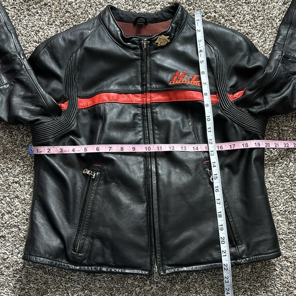Vintage Harley-Davidson women’s leather jacket  L large - Picture 16 of 16